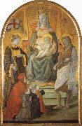 Fra Filippo Lippi Madonna del Ceppo oil on canvas